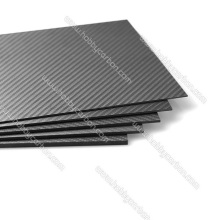 Corte de láminas de fibra de carbono real Piezas de otros tamaños